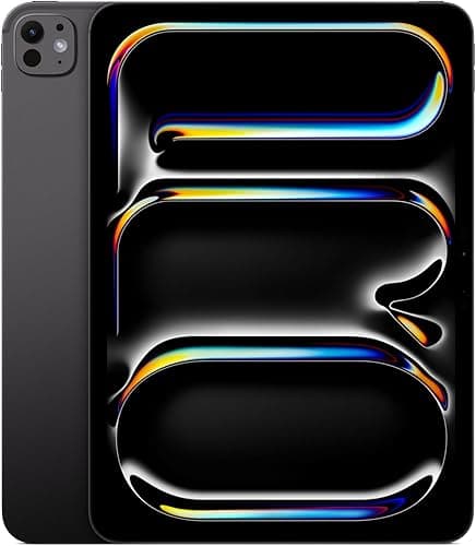 Apple 11-inch iPad Pro (M5): Ultra Retina XDR Display, 256GB, 12MP Horizontal Front Camera/12MP Rear Camera, Wi-Fi, Day Battery Life —Space Black