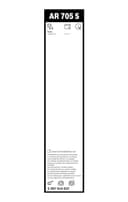 Bosch Balais d'Essuie-Glace Plats Aerotwin AR705S, Longueur: 700mm/340mm − 1 Paire de Balais avant - 3