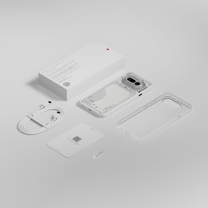 Nothing Phone (4a) - 50 MP Triple Camera with Up To 70X ultra Zoom, Transparent Design Smartphone, Long Lasting Battery and 50W Fast Charge, 120Hz AMOLED Display and Glyph Bar, 12GB + 256GB - White - 6