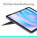 Logitech Combo Touch iPad Air 13 Pouces (M2)(2024) Keyboard Case - Clavier rétroéclairé détachable avec béquille, Confort de Frappe, Mode Multi-Usage - QWERTZ - 2