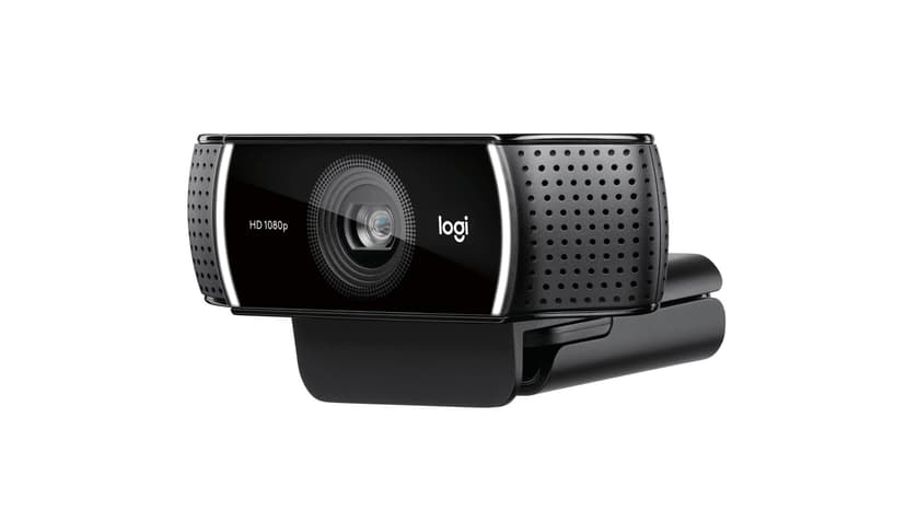 Logitech C922 Pro Stream Webcam, HD 1080p/30fps Or HD 720p/60fps Hyperfast Streaming, Stereo Audio, HD Light Correction, Autofocus, For YouTube, Twitch, XSplit, PC/Mac/Laptop/Macbook/Tablet - Black - 3