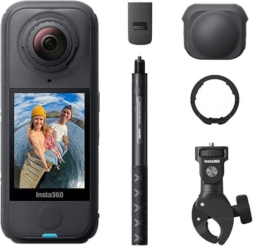 Insta360 X4 Air Motorcycle Multiview Bundle - Lightweight…