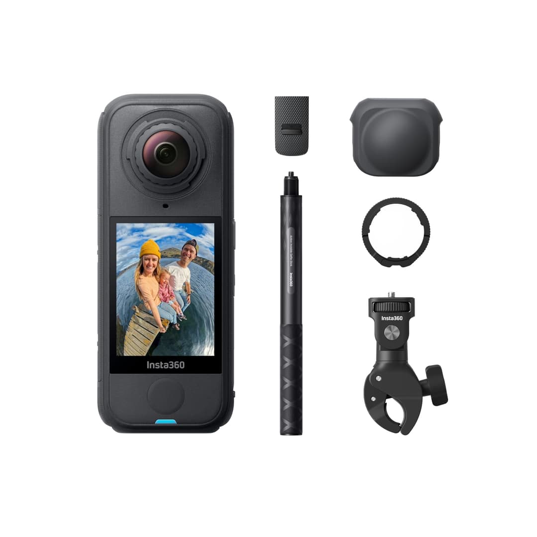 Insta360 X4 Air Motorcycle Multiview Bundle - Lightweight…