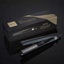 ghd - Lisseur cheveux ghd gold - Fer à lisser professionnel (Noir) - Cheveux plus lisses, 65% plus brillants, sans chaleur extrême - Lisseur boucleur, design arrondi - Idéal tous types de cheveux - 8