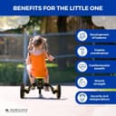 Mobiclinic® Kids, 5-in-1 Tricycle, Balance bike, Chase, Evolutive, Ages 1-5, Adjustable Handlebar and Seat, Ultralight, Toddler bike, Easy Assembly, Puncture-Proof Wheels, Up to 25 kg (Yellow) - 7