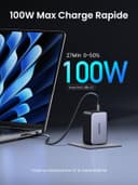 UGREEN Nexode 100W Chargeur USB C Rapide 3 Ports GaNInfinity Compatible avec MacBook Neo Air Pro M5 M4 M3 M2 M1 iPad iPhone 17 Pro Max Air 16 15 14 13 12 Galaxy PPS 60W S26 S25 S24 S23 Pixel 10 9 8 - 2