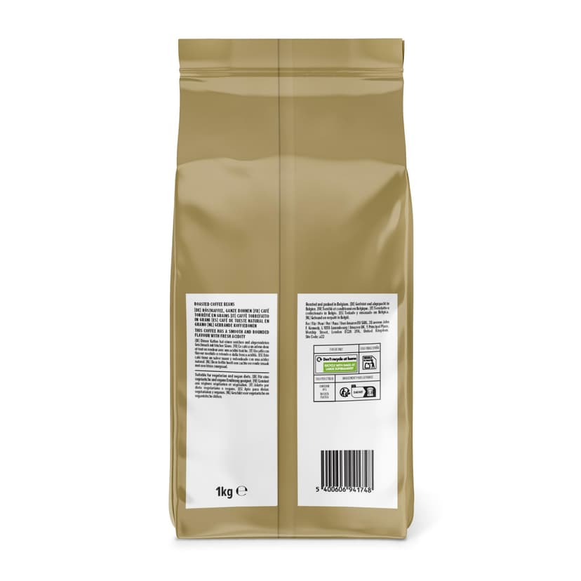 by Amazon House Blend Coffee Beans, Medium Roast, 2kg (2 Packs of 1kg), Rainforest Alliance Certified - 5