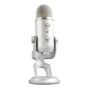 Logitech for Creators Blue Yeti USB Microphone for Recording, Streaming, Gaming, Podcasting on PC and Mac, Condenser Mic for Laptop or Computer with Blue VO!CE Effects, Adjustable Stand - Silver - 1