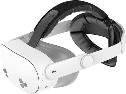 KIWI design K4 Head Strap Compatible with Meta Quest 3S/ Quest 3 VR Headset Accessories for Quest 3/3S Comfort Elite Strap NOT for Meta Quest 2