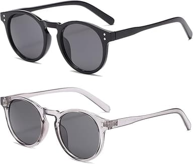 Long Keeper Vintage Sonnenbrille Rund Klein Rahmen Runde …