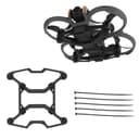 AVATA 2 Carbon Fiber Chassis Armor Protection, Anti-Collision Bottom Armor with Retaining Strap Drone Accessories for DJI AVATA 2, Corrosion Resistance & Wear Resistance - 1