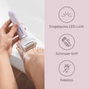 Panasonic ES-EY30-V503 Wet and Dry Epilator, Double Disc with 60 Tweezers, Flexible Head 90° Swivoting, 3 Speed Settings and LED Light, 30 Minutes Operation, Cordless - 7