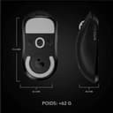 Logitech G PRO X SUPERLIGHT Wireless Gaming Mouse,Rechargeable, PC/Mac, (German Packaging) - Black - 8