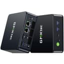 GMKtec NucBox M6 Ultra Gaming PC AMD Ryzen 5 7640HS with 32GB (16GBx2) DDR5 Memory, 512GB PCIe 3.0 SSD Micro PC with Dual LAN 2.5GHz Triple Display - 1