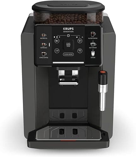 KRUPS Sensation C50 Fully Automatic Coffee Machine EA910810, Charcoal