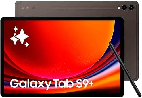 Samsung Galaxy Tab S9+ SM-X810N Qualcomm Snapdragon 8 Gen 2 12GB RAM 512GB Storage 12.4 inch Wi-Fi Android 13 Graphite Tablet - RFB-SM-X810NZAEEUB