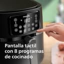 Philips Air Fryer Series 5000 7.2L Connected - 16 Cooking Functions, XXL Size 7.2L/1.4kg, RapidAir Technology, -90% Fat, Touch Screen, Easy to Clean, Black (HD9285/90) - 5