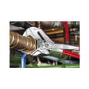 KNIPEX Pliers Wrench, Chrome-Plated, 300 mm, Grips Continuously up to 68 mm, Fine Adjustment by Button Push, Adjustable Wrench, 86 03 300 - 5