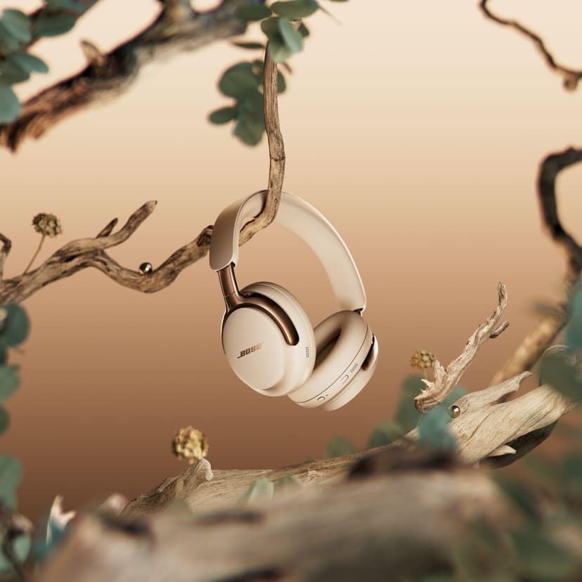 Bose Casque QuietComfort Ultra (2e gén) Bluetooth : Casque sans Fil avec Son Spatial, Supra-aural, réduction de Bruit avec Micro intégré, Jusqu’à 30 h d’autonomie en écoute, Sable Bois flotté - 7