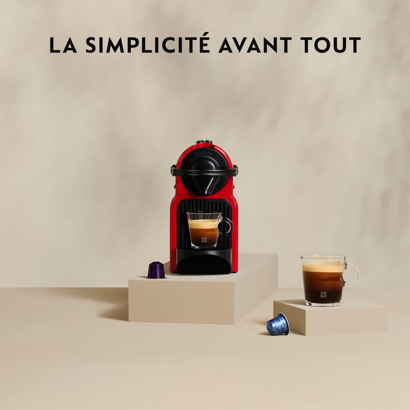 Krups Nespresso Inissia Ruby Red - 3