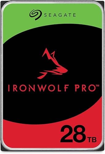 Seagate IronWolf Pro 28TB, NAS internal hard drive, 3.5",…