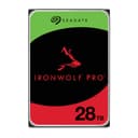 Seagate IronWolf Pro 28TB, NAS internal hard drive, 3.5", 7200 U/Min, CMR, 512 MB Cache, SATA 6 GB/S, Data Rescue Service (ST28000NTZ00) - 1