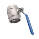 304 Stainless Steel Ball Valve 2 Inch Two Piece Female Thread Ball Valve Full Bore Lever Handle DN50 1000 WOG Suitable for Water, Oil and Non-flammable Gas - 9