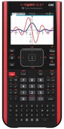Texas Instruments TI-Nspire CX II-T CAS 800 Functions Colour Graphing Calculator 3D Black Red - 1