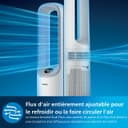 Philips Air Performer 2in1: Purifier and Fan - 70 m², Removes 99.97% of Allergens and Pollutants. HEPA Filter, Smart Sensors, Alexa, App. Quiet and Low Consumption (AMF765/10) - 8