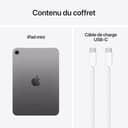 Apple iPad mini (A17 Pro): Apple Intelligence, 8.3-inch Liquid Retina Display, 256GB, Wi-Fi 6E, 12MP Front/12MP Back Camera, Touch ID, All-Day Battery Life — Space Grey - 6