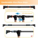 Barre de Traction, Barre de Traction sans Fixation, Barre de Tractions Porte,Installation sans Vis, Chargeable Jusqu'à 200 kg, Convient pour Une Largeur de Porte 72 cm-110 cm - 2