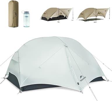 Naturehike Mongar UL Tente ultralégère de 1,5 kg, pour 1-…