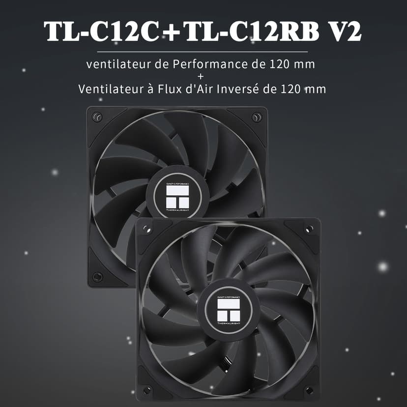 Thermalright Assassin X 120R SE PLUS CPU Air Cooler, AX120R SE Plus, 4 Heatpipes, Double PWM Quiet Fan CPU Cooler with S-FDB Bearings, for AMD AM4 AM5/Intel LGA 1700/1150/1151/1200, PC Cooler - 5