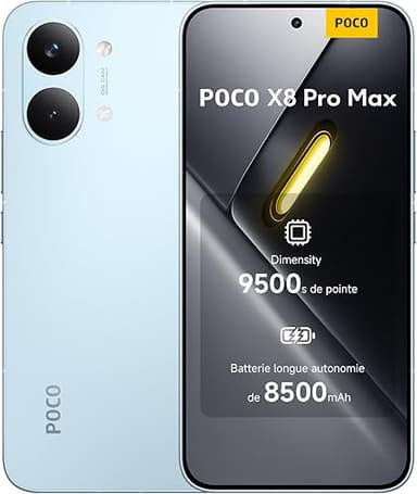 POCO X8 Pro Max, Smartphone 12+256 Go, Processeur Haut de…