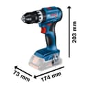Bosch Professional Combo-kit GSB 18V-45 Plus GBH 18V-22 (with 2 Batteries 4.0 Ah, Charger GAL 18V-40, in Tool Bag) - 4