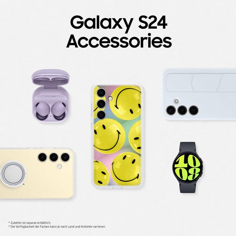 Samsung Galaxy S24 AI, cellulare Android senza contratto, 8 GB RAM, 256 GB, fotocamera 50 MP, batteria a lunga durata, onice nero, produttore 3 anni - 7