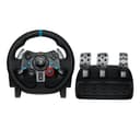 Logitech G G29 Driving Force Racing Wheel and Floor Pedals, Real Force Feedback, Stainless Steel Paddle Shifters, Steering Wheel Cover for PS5, PS4, PC, Mac - Black - 1
