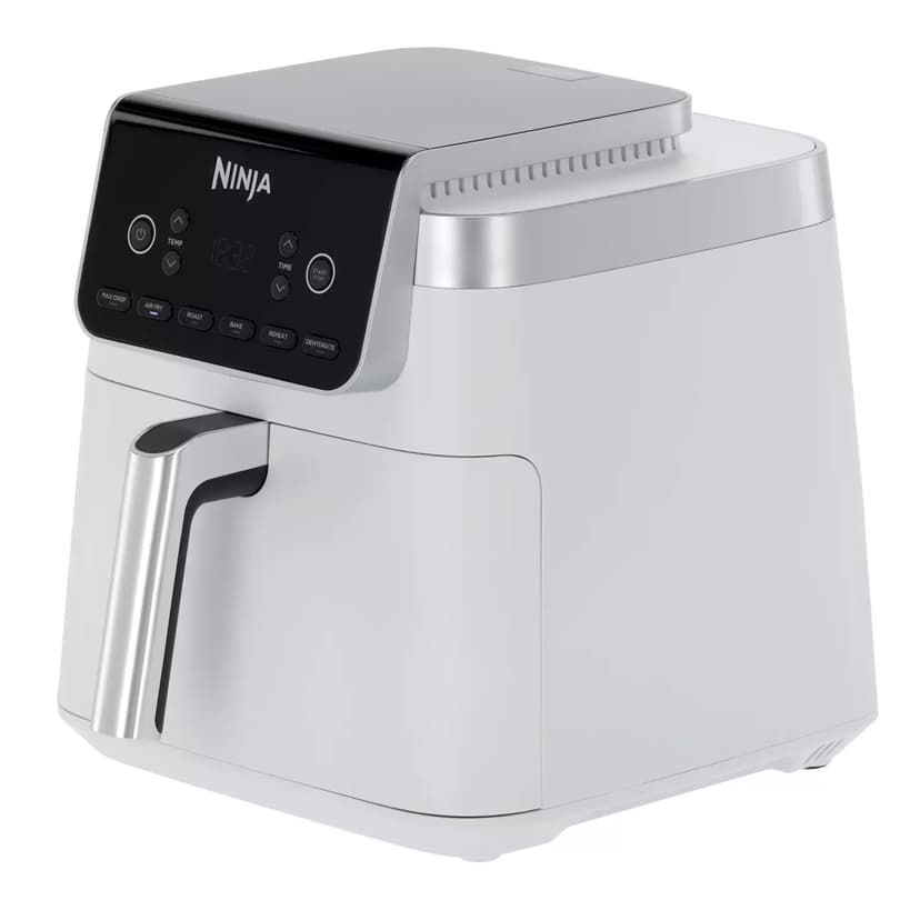 Ninja Air Fryer MAX PRO, 6.2L, Oil Free, Large Drawer, Roasting, Baking, Frying, Family, Digital, Dishwasher-Safe Basket and Hob, White AF180EUWH - 2