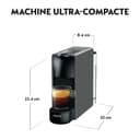Nespresso Krups Essenza Mini YY2911FD, Intense Coffee Machine, 0.6 L, 19 Bars, Coffee Capsule Machine, Barista, 2 Cup Sizes, Espresso, Lungo, Ultra Compact Design, Automatic - 3