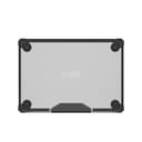 URBAN ARMOR GEAR Plyo Case pour Apple MacBook Air 15 Housse (M4 / M3 / M2-2025/2024 / 2023) (Résistante aux Chutes, Fentes d'aération intégrées) Ice/Noir (Transparent) - 8