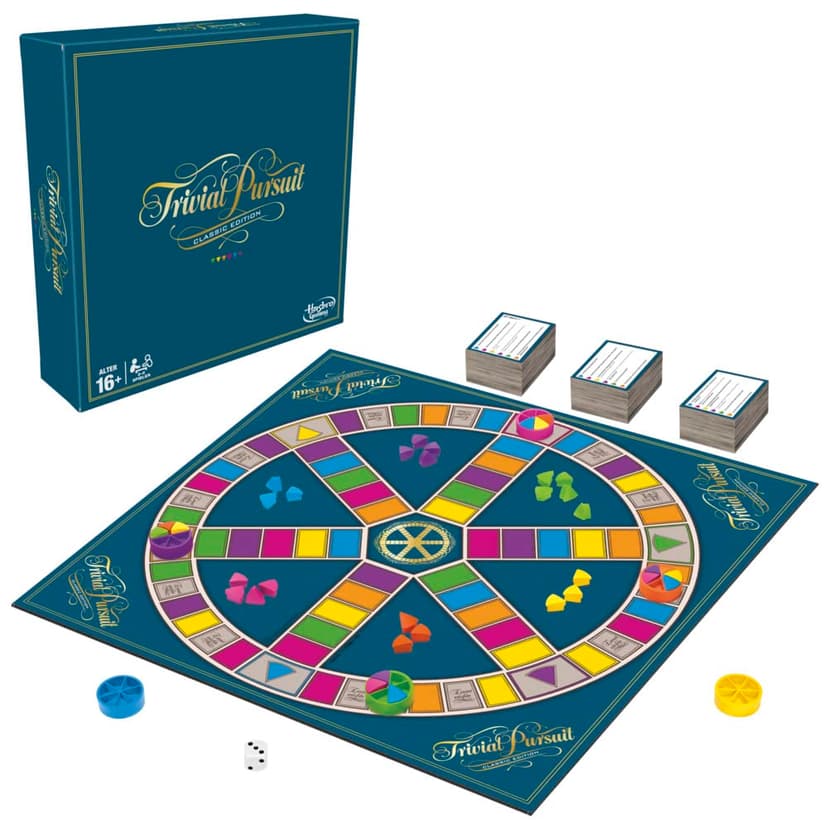 Hasbro - C1940100 Jeu de questions Trivial Pursuit (Version allemande) - 2