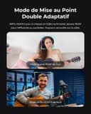 OBSBOT Tiny 3 AI-Powered Spatial Audio 4K Webcam, Caméra PTZ AI Tracking, Capteur 1/1,28", Tri-Mic, Controllo Vocale & Gestuale, 120FPS, HDR, Web cam pour PC, Portable, Streaming & Meeting, Switch 2. - 8