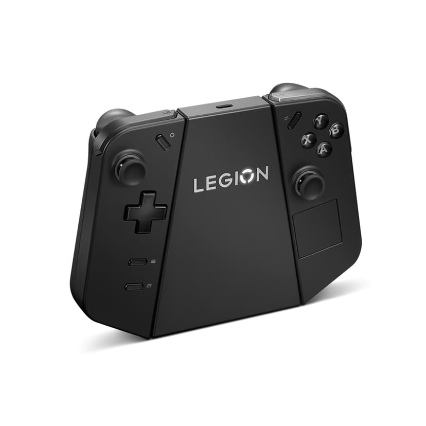 Lenovo Legion Go Controller Charging Station with Battery, USB-C & Pogo Contact Pins, 2850mAh, 1m USB-C to USB-A Cable, Shadow Black - 1