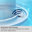 JURA CLARIS Smart+ 24233 Lot de 3 cartouches filtrantes d'origine avec reconnaissance automatique du filtre Hygiène certifiée TÜV Gris - 5