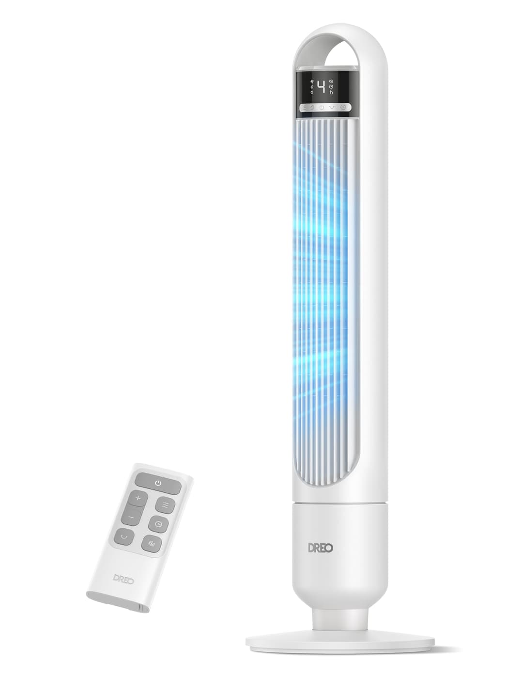 DREO Ventilateur Colonne Silencieux 23 dB pour Chambre, C…