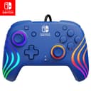 Official Switch Afterglow Wave Wired Controller - Blue - 1