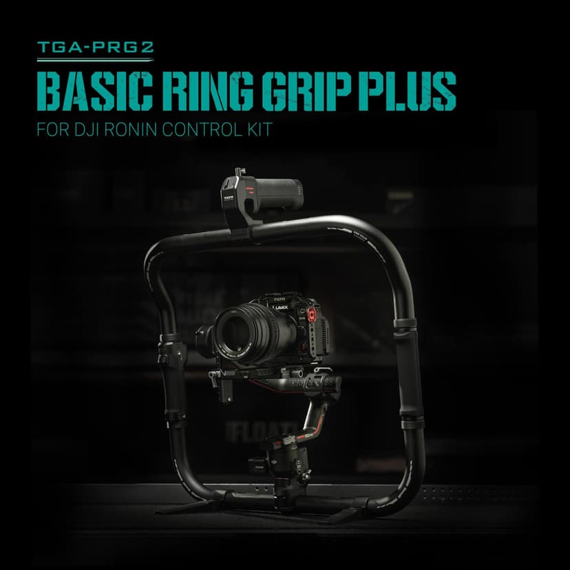Tilta Basic Ring Grip Plus compatible avec DJI Ronin RS2, RS 3 Pro et RS 4/4 Pro | Kit de poignée de contrôle sans fil | Stabilité, mouvement et flexibilité améliorés | Alliage d'aluminium | Plusieurs - 2