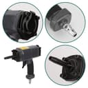 NP-50 Nailer Pull Gun Pneumatic Nail Puller Stubbs Nail Puller Power Guns Compressed Air Stapler Gun - 6