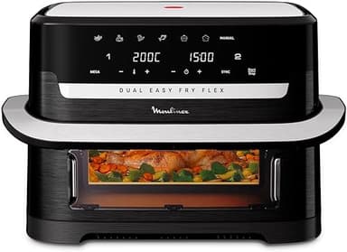 Moulinex Easy Fry Dual Flex, Air Fryer, Large Drawer 9L, …