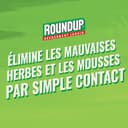 ROUNDUP Désherbant Concentré Cours, Allées & Terrasses – Format Économique 800ml – Action 2-en-1 Mauvaises Herbes & Mousses – Effets dès 1h - 3